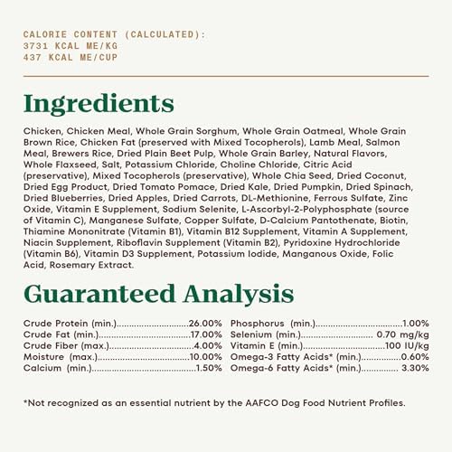 Nutro Ultra Small Breed Adult Dry Dog Food, Chicken, Lamb & Salmon, 12 lb