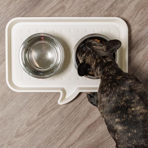 IRIS USA Stainless Steel Pet Bowls, 16 oz, 5 Pack