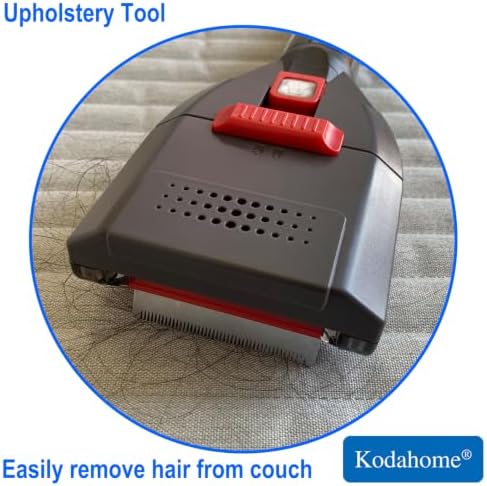 Dog Brush Compatible with Shark Bissell Corded Vacuums, Navigator NV360 Rotator NV501 Rocket HV301 Stratos Series, Pet Hair Shedding Grooming Tool with Long Extension Hose and Adapters