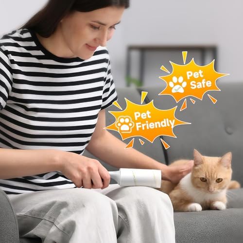 600 Sheets Extra Sticky Lint Roller for Pet Hair