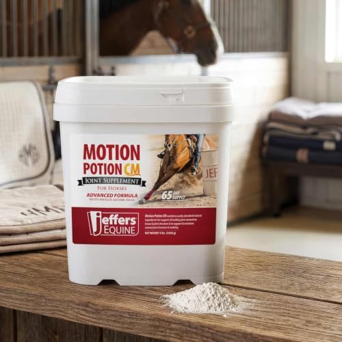 Jeffers Motion Potion CM Joint Formula Supplement Powder for Horses | 10 lb