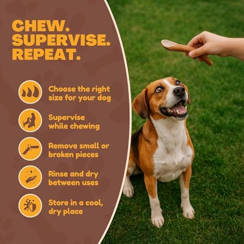 WhiteTail Naturals 10 Pack Whole Deer Antler Chews for Small Dogs - 4-6"