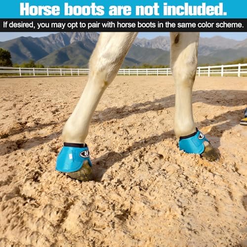 Horse Bell Boots for Outdoor Sports (Pacific, L)