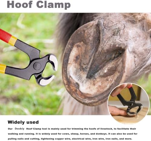 10 inch Farrier Tool Kit Goat Hoof Trimmers Pig Hoof Shears for Mini Horse