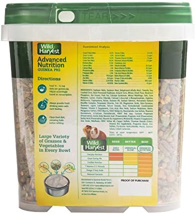 Wild Harvest Advanced Nutrition Guinea Pig Food, 4.5 lbs