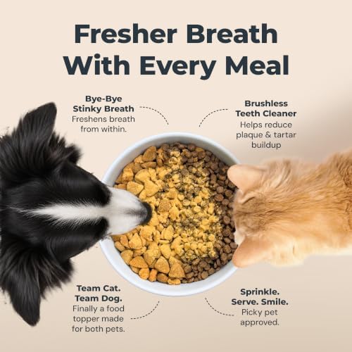 Oxyfresh Pro Dental Powder for Dogs & Cats – Teeth Cleaning Plaque Off