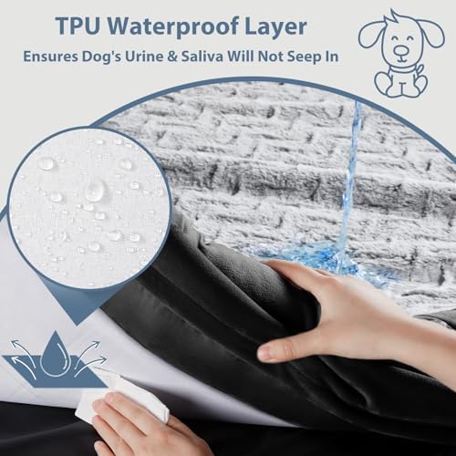 WNPETHOME XXL Extra Large Orthopedic for Senior Dog BedComfy Sleeping