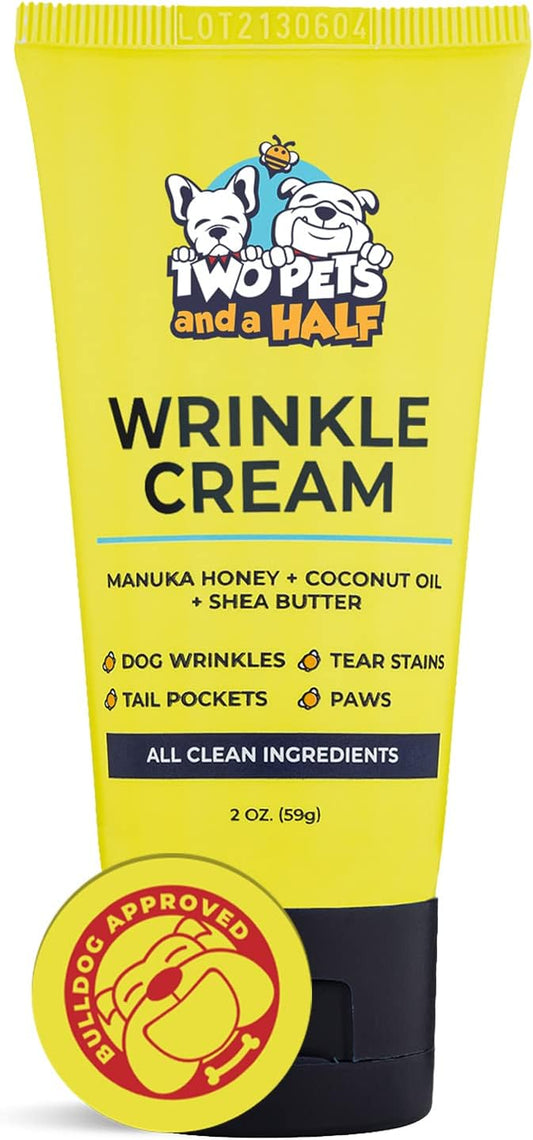 Bulldog Skin Care(Pack of 3)Paste for Bulldogs Wrinkle+Wrinkle Wipes For French Bulldogs+Skin Relief for Dog-Say Bye To Rash,Redness On French Bulldog & English Bulldog, Pug-Frenchie Dog Accessories