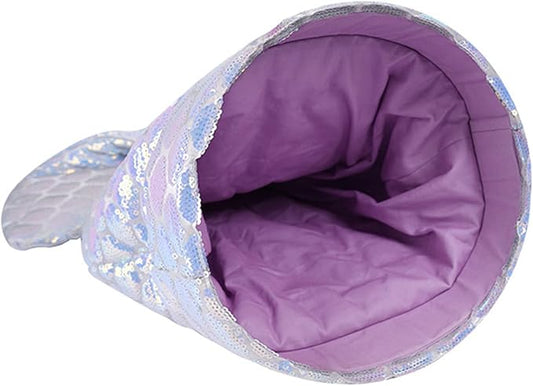Cat Litter Mermaid pet Sleeping Bag Winter Warm Three-Dimensional Non-Collapse Stuffing pet pad Four Seasons Universal Cute cat Bed