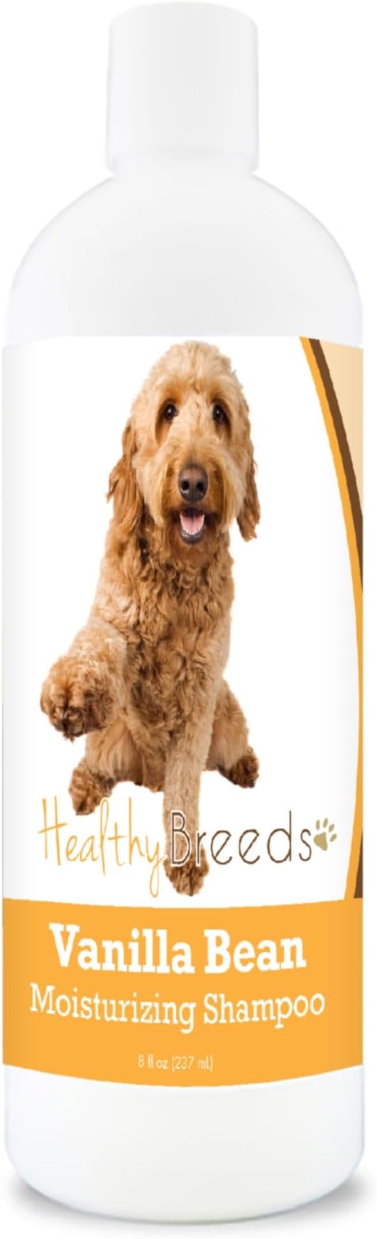 Healthy Breeds Goldendoodle Vanilla Bean Moisturizing Shampoo + Conditioner - with Vitamins A, D, E + Coconut Oil - 8 oz