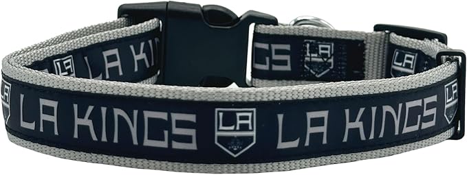 Pets First NHL Collar for Dogs & Cats. Adjustable, Cute, & Stylish! The Ultimate Hockey Fan Collar!