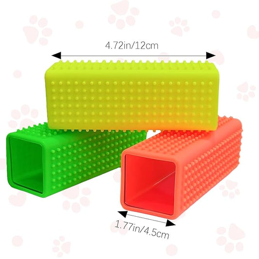  3 Pcs Pet Hair Remover,Silicone Dog Cat Hair Remover Block Roller Cleaner Brush for Interior, Furniture, Sofa,Carpets,Bedding
