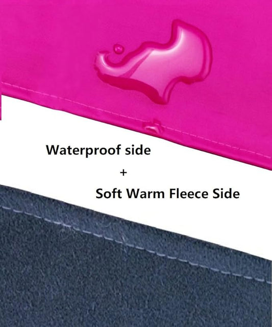 2 Sides Cat Kitty Hammock Hanging Bed - Waterproof Hammock Fleece Warm Swing Bed for Cat Ferret Rabbit Bunny Small Animal Cage Hammock (Small, Red)