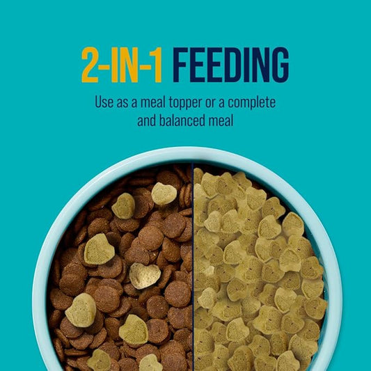 Stewart Raw Naturals Freeze Dried Raw Dog Food or Meal Topper, Chicken & Vegetables Recipe, 8 Ounce Bag, Complete and Balanced Nutrition
