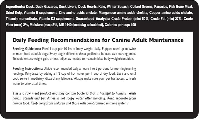 Fresh Is Best Duck Freeze Dried Dog Food – Raw Dog Food Toppers for Puppies & Adult Canines – High-Protein Freeze Dried Duck in Resealable Zipper Bag – Made in the USA – 16 oz