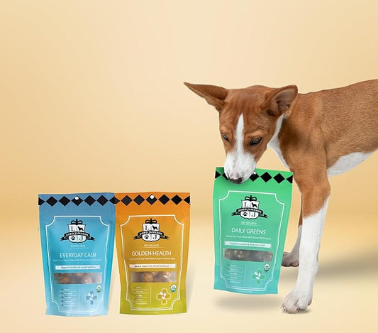 Wellness Dog Treats Bundle – Dog Wellness Bites, Healthy Organic Treats (3-Pack)