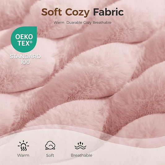 Orthopedic Dog Bed for Extra Large Dog, Waterproof Pet Bed,Non-Slip Bottom and Egg-Crate Foam with Removable Washable Cover Crate Bed,Pink,42"x30"x4"