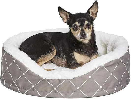 MidWest Homes for Pets CU20MRD Couture Orthopedic Cradle Pet Bed for Dogs & Cats, X-Small