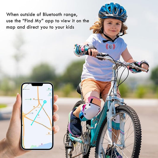 Utag GPS Tracker for Kids,2pcs Key Finder Works with Apple Find My (iOS only),Privacy Protection, Lost Mode, Waterproof,Bluetooth Tracker for Children, Seniors, Pets, Backpack (Black)