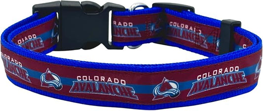 Pets First NHL Collar for Dogs & Cats. Adjustable, Cute, & Stylish! The Ultimate Hockey Fan Collar!