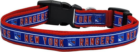 Pets First NHL Collar for Dogs & Cats. Adjustable, Cute, & Stylish! The Ultimate Hockey Fan Collar!