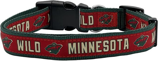 Pets First NHL Collar for Dogs & Cats. Adjustable, Cute, & Stylish! The Ultimate Hockey Fan Collar!