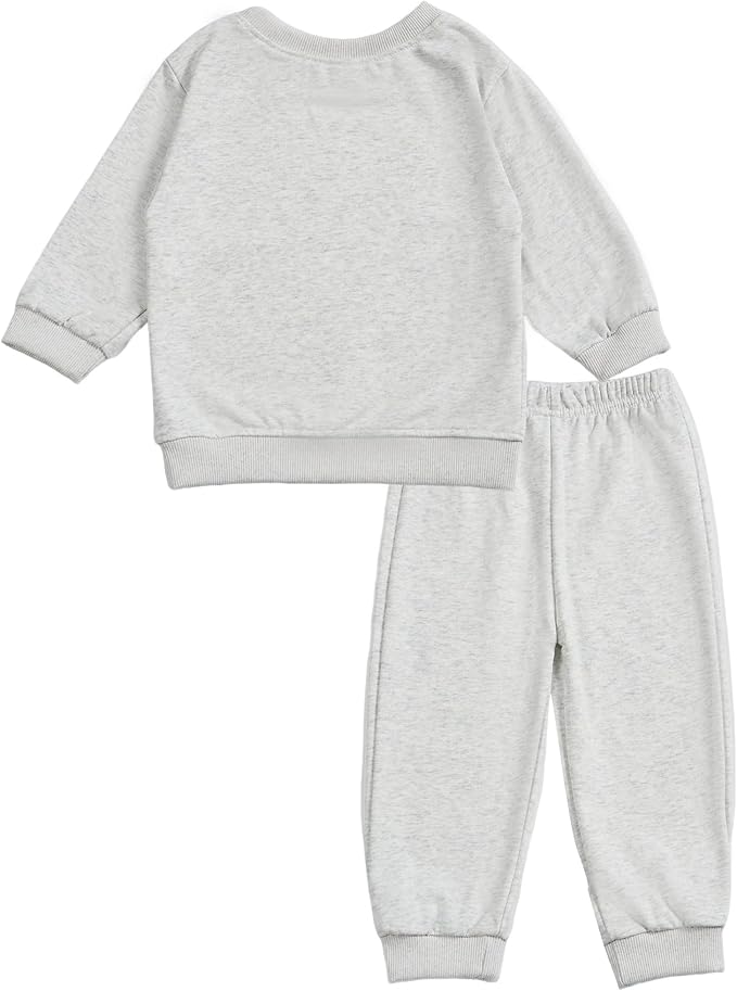 Toddler Baby Cute Dog Puppy Long Sleeve Sweatshirt Top Jogger Pants Set Cute Fall Winter Clothes Set