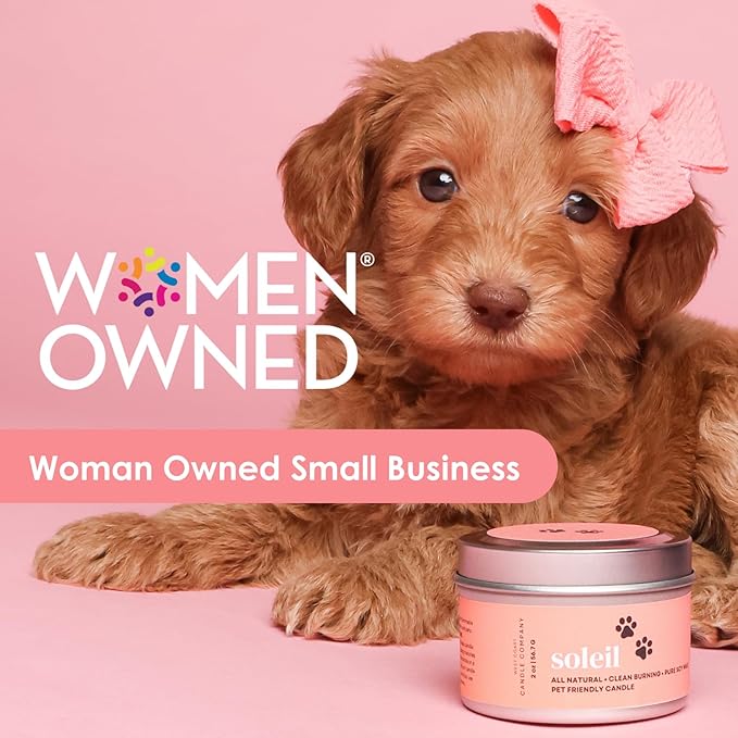 Pet Safe Wax Melts for Dogs | Non Toxic Soy Wax Melts | Natural, Paraffin-Free, Clean Burning | Odor Eliminating Wax Cubes | Sage & Cypress