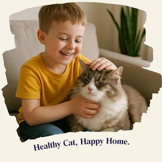 Crystal Cat Litter with Color-Changing Health Monitoring Crystals – 30-Day Odor Control, Low Dust, Non-Clumping, Ultra Absorbent, Safe for Multi-Cat Households, Easy Clean Silica Gel