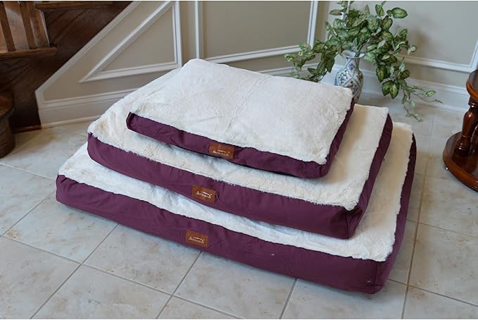 Armarkat Pet Bed Mat 39-Inch by 28-Inch by 7-Inch, M02HJH/MB-Large, Ivory ARMARKAT-M02HJH/MB-L