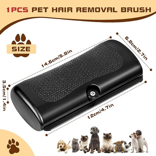 Deshedding Dog Brush, Dog Grooming Brush for Shedding, Pet Hair Removal Tool for Cats, Dogs, Horses, Easy Hair Removal for Pets