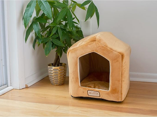 Armarkat Brown Cat Bed Size, 18-Inch by 14-Inch