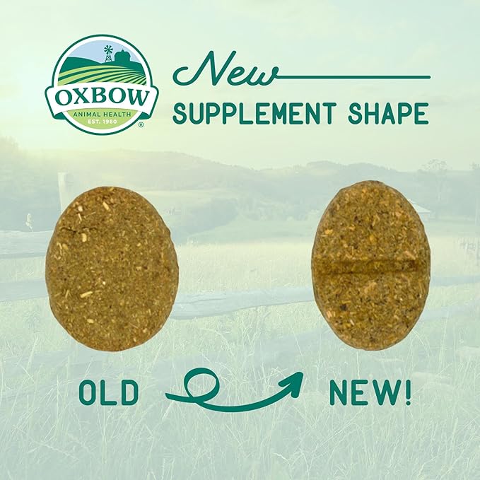 Oxbow Natural Science Joint Support, Anti Inflammatory Supplement for Rabbit & Guinea Pig, Oxbow Timothy Hay, Made with Glucosamine, Turmeric, & Yucca, Made in USA, 4.2 oz Bag