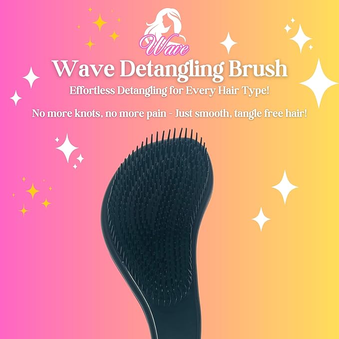 G.B.S Pet Deshedding Tools 3 Pack - Wave Fur Brush, Shampoo Brush, and Massager Brush - Perfect for Dogs or Cats