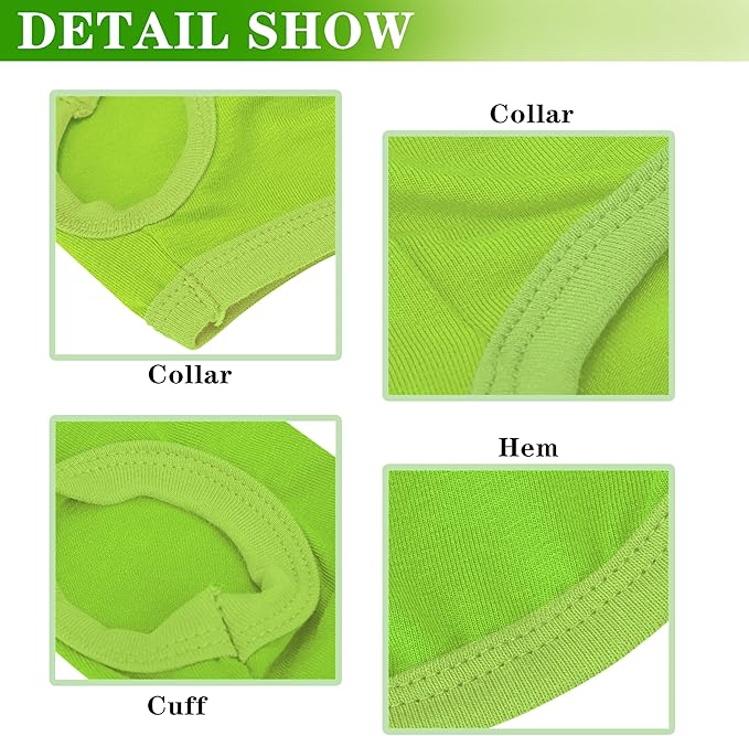 Cotton Dog Shirt with 'Little Miss Adorable' Corgi Head Print, Soft & Breathable Pet Apparel for Small, Medium, and Large Dogs, All-Season Sleeveless Vest, Cute and Comfortable Dog Outfit.Green XL