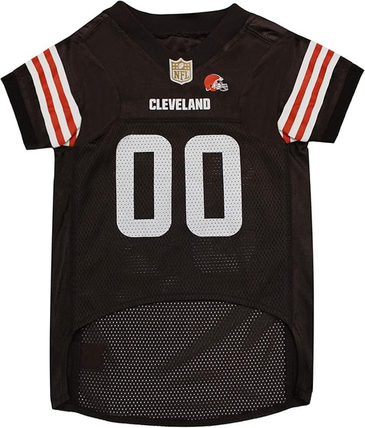 NFL Cleveland Browns Dog Jersey - XX-Large Football Jersey Costume for Dogs