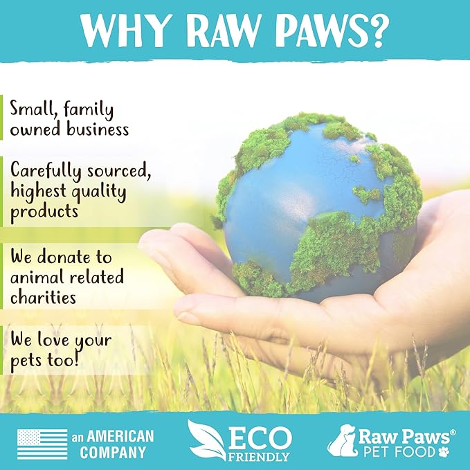 Raw Paws Freeze Dried Chicken Breast Treats, 4-oz, Made in USA - Natural Chicken Dog & Cat Treats