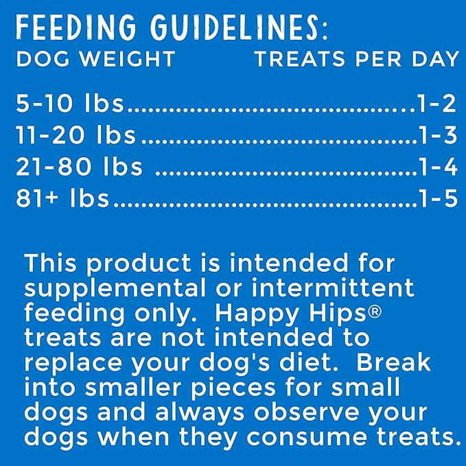 Happy Hips Jerky Dog Treats, Chicken, 12 oz. Pouch (Pack of 3)