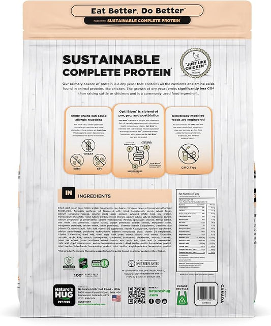 Nature's HUG Hypoallergenic Dry Cat Food for Senior Support Vitality – Complete & Balanced Nutrition, Sensitive Stomach Support, High-Protein, Grain Free – 10lb