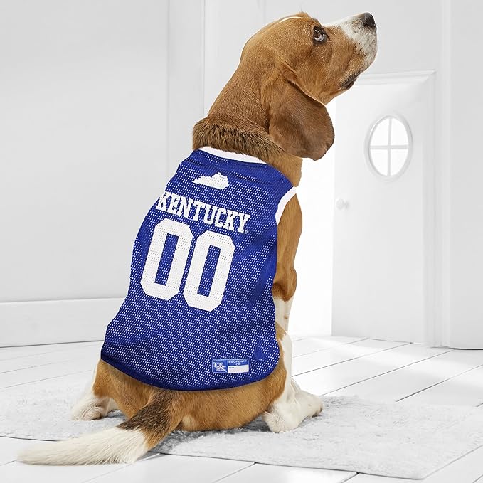 Pets First Pet Jersey KENTUCKY WILDCATS Dog Jersey, X-Small, KY-4020-XS