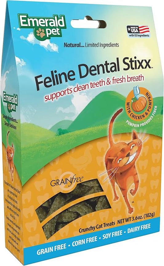 Emerald Pet Feline Dental Stixx (Chicken)
