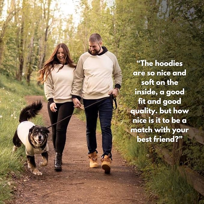 Spark Paws Human Hoodie - Premium Quality, Buttery Soft, Superior Comfort and Fit, Calming Fleece Interior, Suitable for All Styles - Olive Cream - 2XL