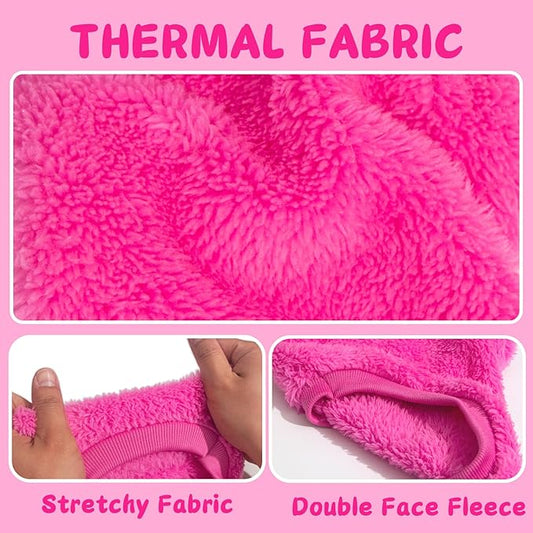 2 Pack XXS Dog Sweater, Tiny Dog Sweaters for Small Dogs Girl (1-3lb), Warm Soft Puppy Clothes for New Puppies, Cute Extra Small Doggie Clothes for Chihuahua Yorkie Cat Pet Apparel,XXS
