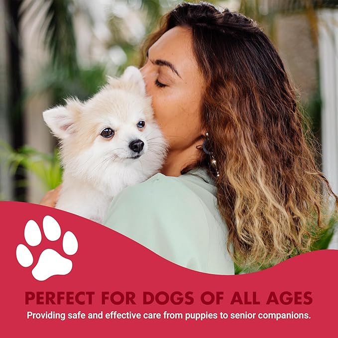 K9 Itch & Allergy Advanced Formula, AntiItch & Allergy Support with Omega3s Fish Oil, MSM, Vitamin E, and Hyaluronic Acid Dog Care Essentials for Dry, Sensitive Skin