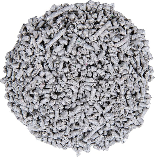 Small Pet Select Recycled Pelleted Paper Cat Litter, Kitty Litter, Non Clumping Pellets for Cats, for Use with Litter Box, Non Tracking, Low Dust, Made in USA, 20lb