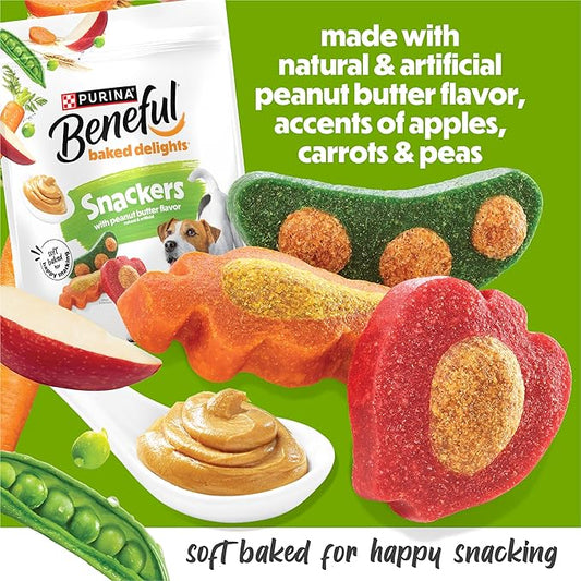 Purina Beneful Baked Delights Snackers Dog Treats, 36 OZ