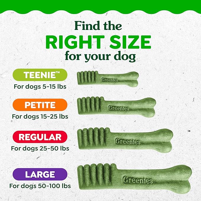 Greenies Veterinarian-Recommended Adult Natural Dental Dog Treats Large Size, Weight Management Dog Dental Chews, 27 oz. Pack, 17 Count