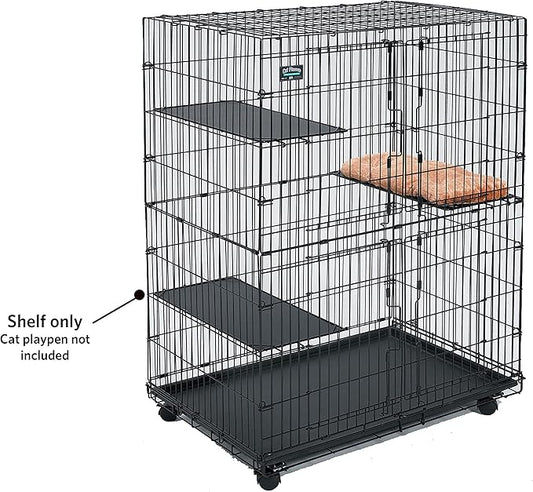 MidWest Homes for Pets Replacement Cat Shelf for Cat Playpen/Cat Cage by Midwest | Model 130