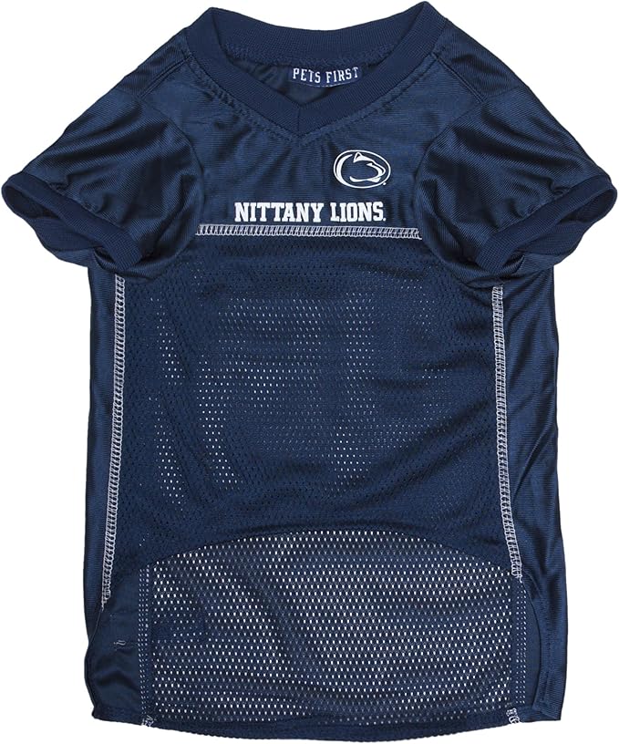 NCAA College Pittsburgh Panthers Mesh Jersey for Dogs & Cats, Small. Licensed Big Dog Jersey with Your Favorite Football/Basketball College Team (Pack of 2)