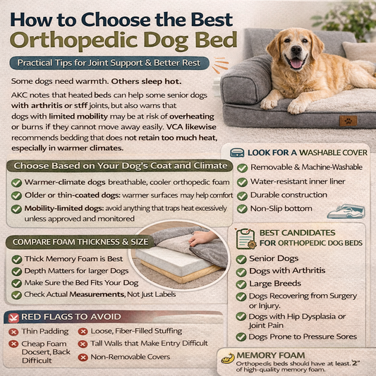 How to Choose the Best Orthopedic Dog Bed